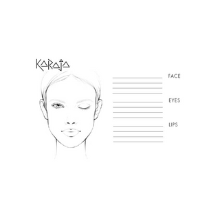 karaja-face-chart